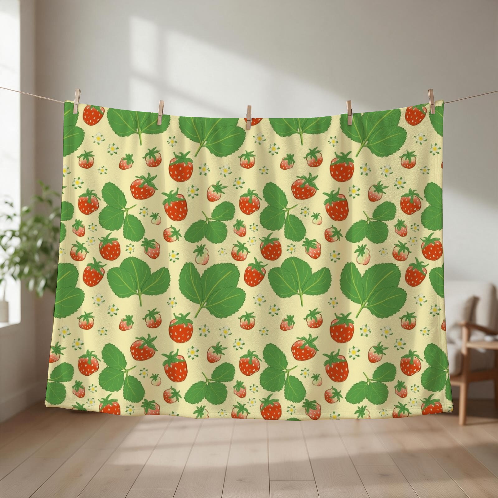 Vintage strawberry pattern Thr - Anime Cosplay Idea recension och pris