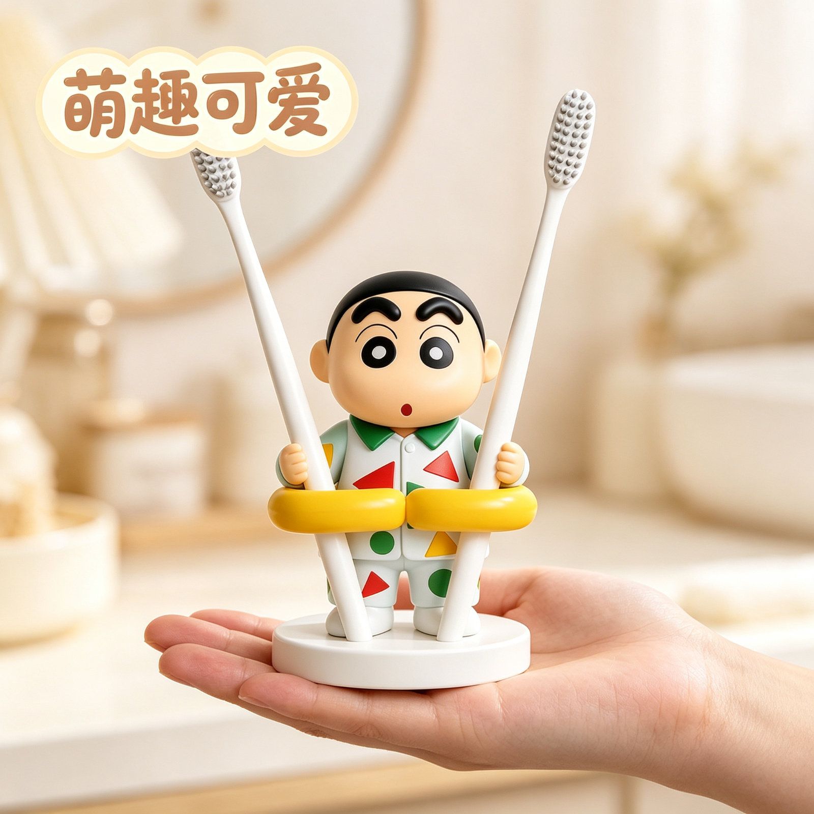 Crayon Shin-chan cartoon Tooth - Anime Cosplay Couple recension och pris