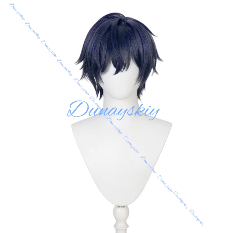 Genshin Impact Valeriy Cosplay - Anime Cosplay Blue Hair recension och pris
