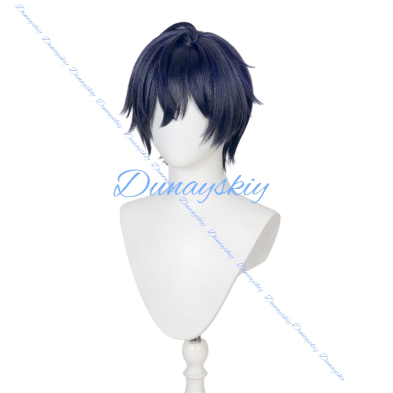 Genshin Impact Valeriy Cosplay - Anime Cosplay Blue Hair recension och pris