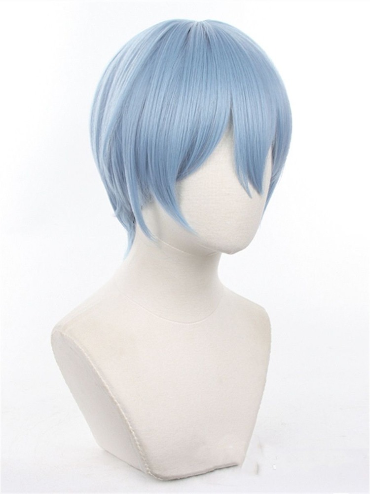 Anime Blue Lock Hiori Yo Cos W - Anime Cosplay Blue Hair recension och pris