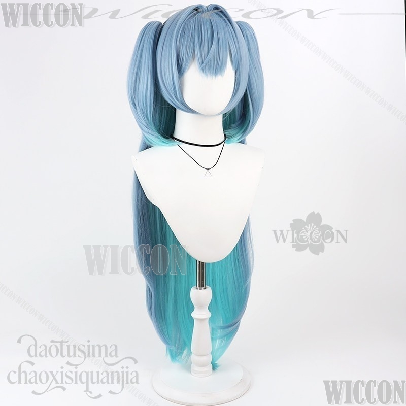GODDESSS Game VICTORYSS Cospla - Anime Cosplay Blue Hair recension och pris