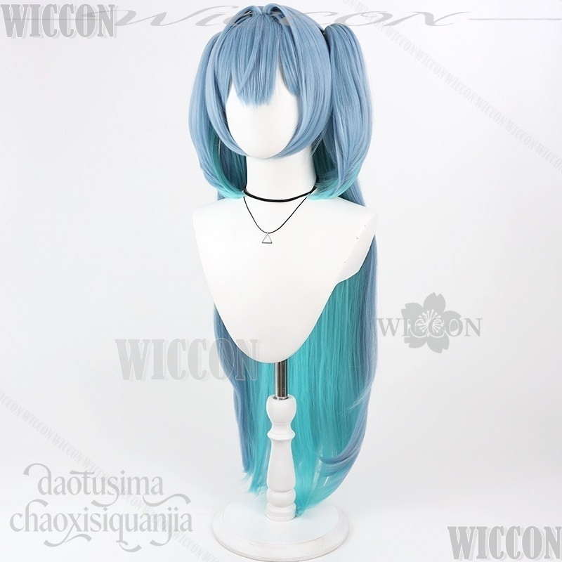 GODDESSS Game VICTORYSS Cospla - Anime Cosplay Blue Hair recension och pris