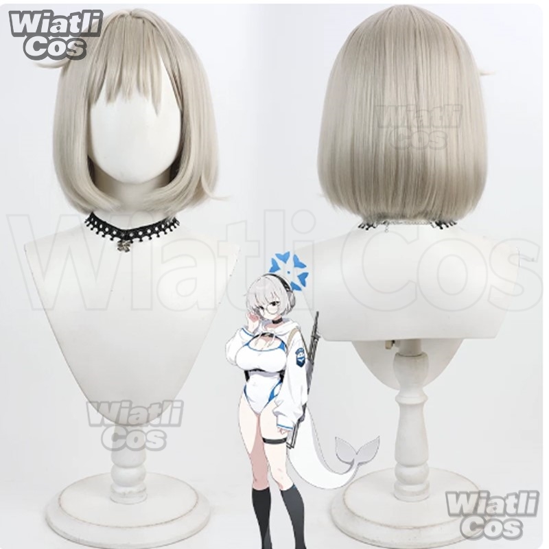 Game Blue Archive Urara Kotone - Anime Cosplay Blue Hair recension och pris